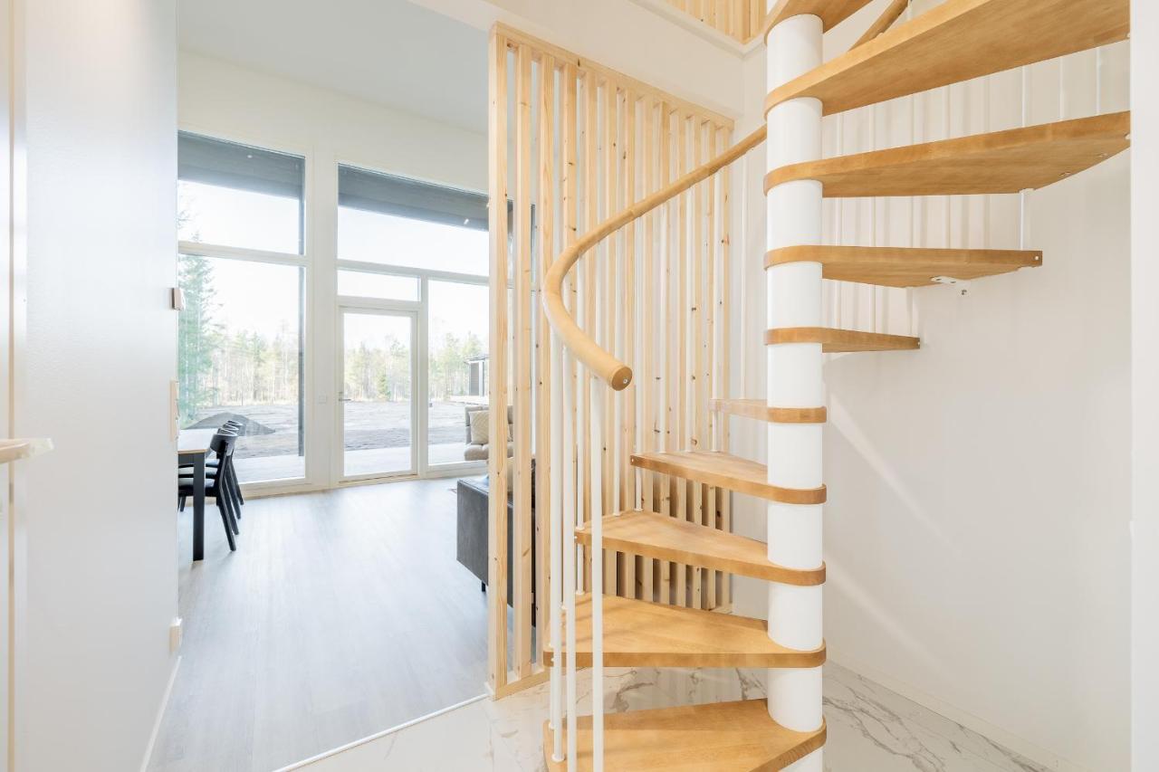 Nordic Wooden House Apartment Rovaniemi Ngoại thất bức ảnh