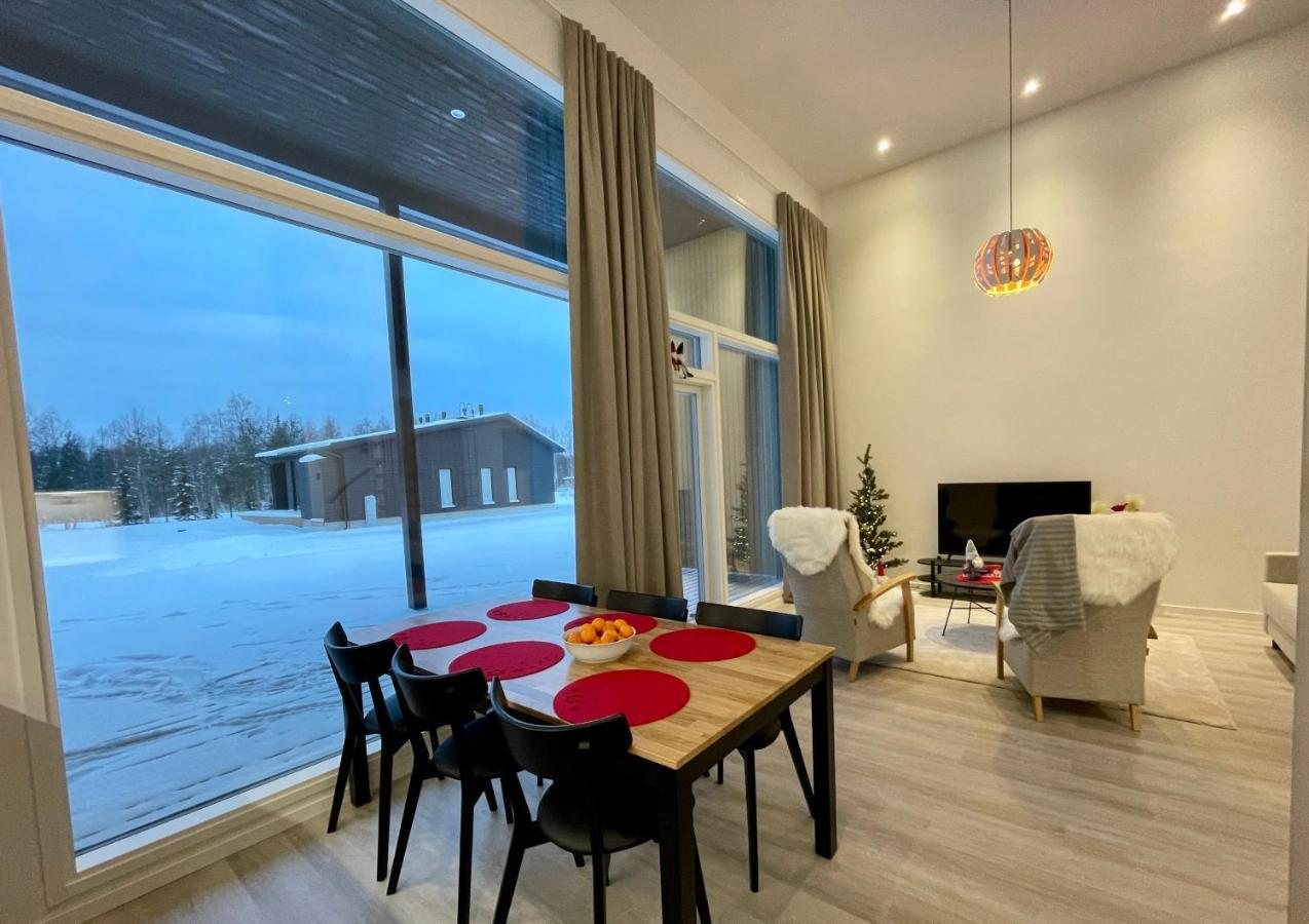 Nordic Wooden House Apartment Rovaniemi Ngoại thất bức ảnh