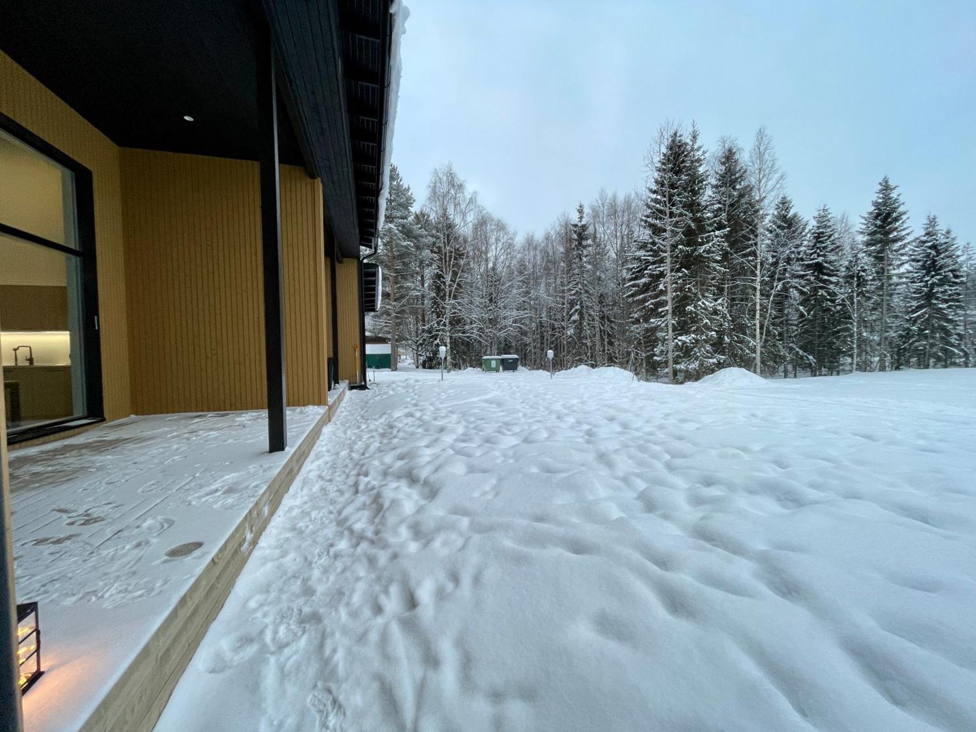 Nordic Wooden House Apartment Rovaniemi Ngoại thất bức ảnh